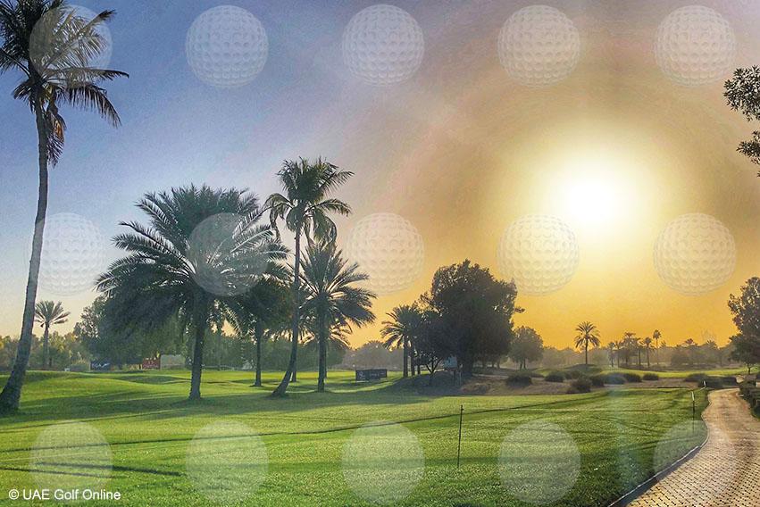 Emirates Golf Club Sunrise - PDI Sports Art