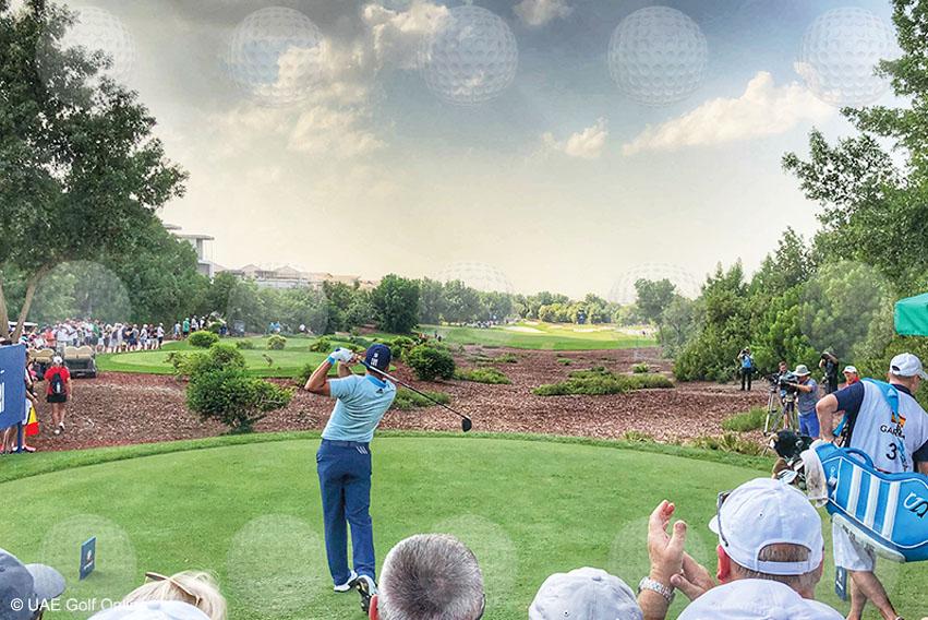 Sergio Garcia DPWTC print - PDI Sports Art