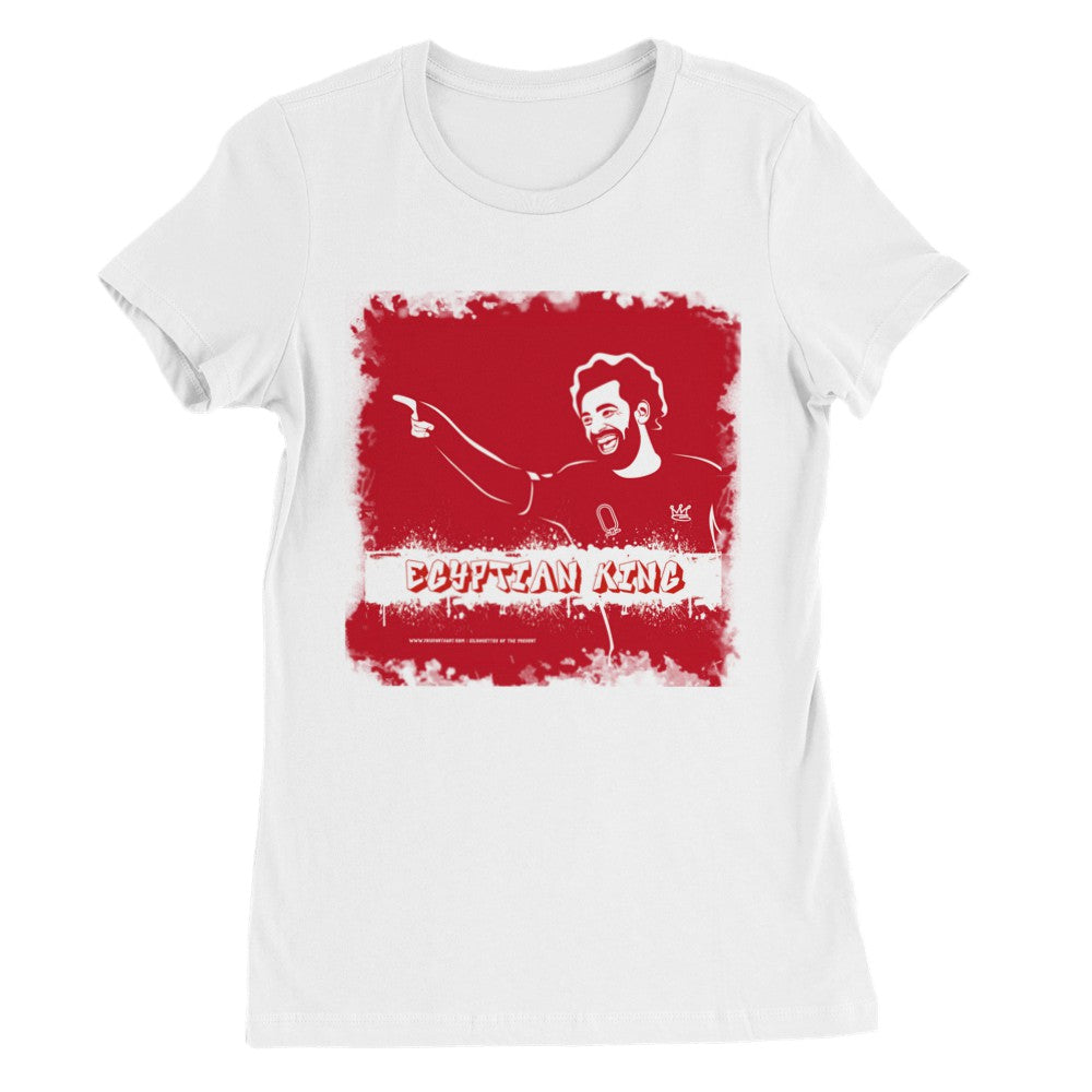 Ladies Mohamed Salah Egyptian King T-shirt