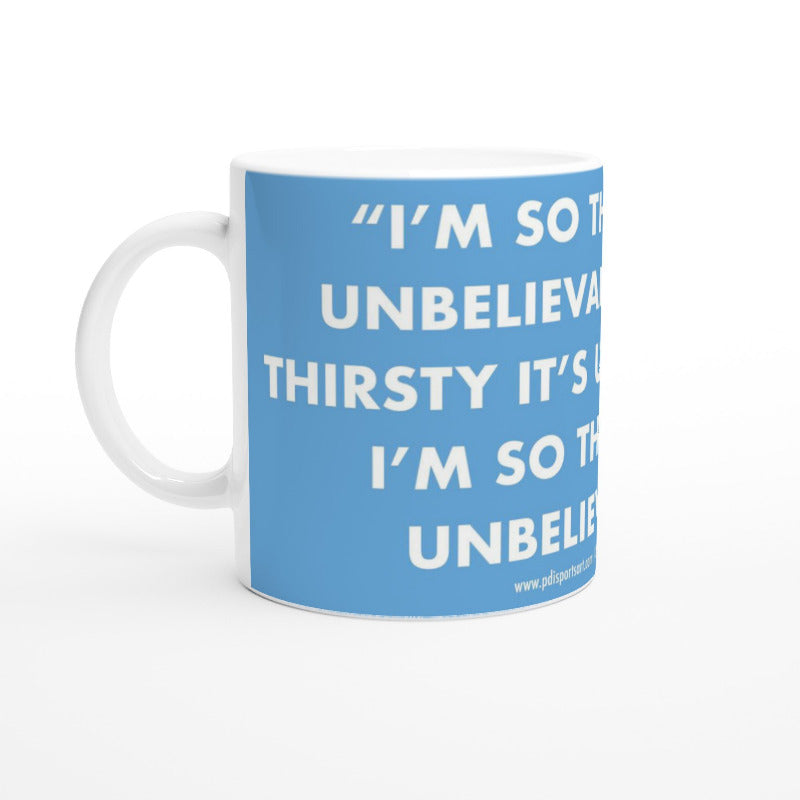 Man City team chant mug