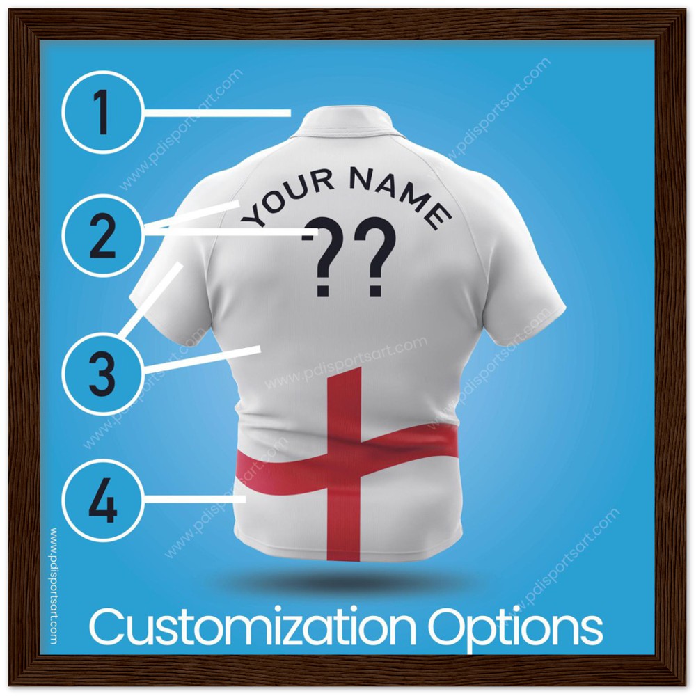 Rugby kit wall art prints