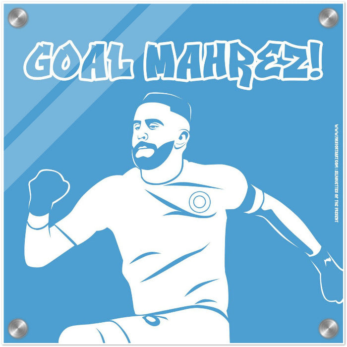 Riyad Mahrez wall art