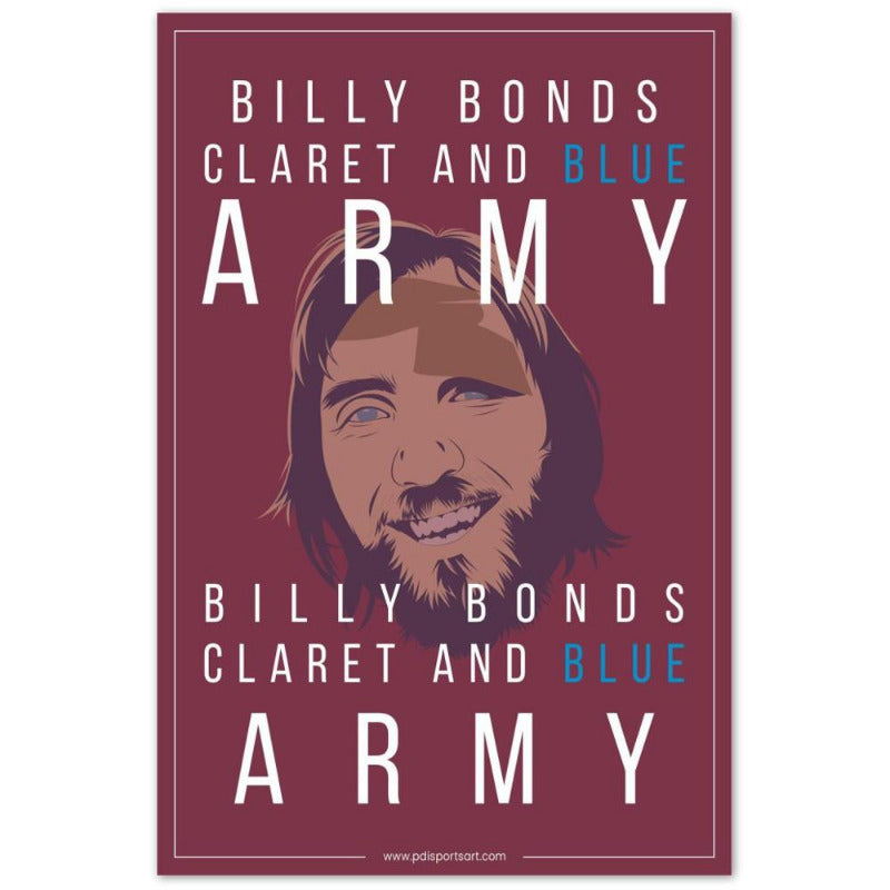 Billy Bonds wall art