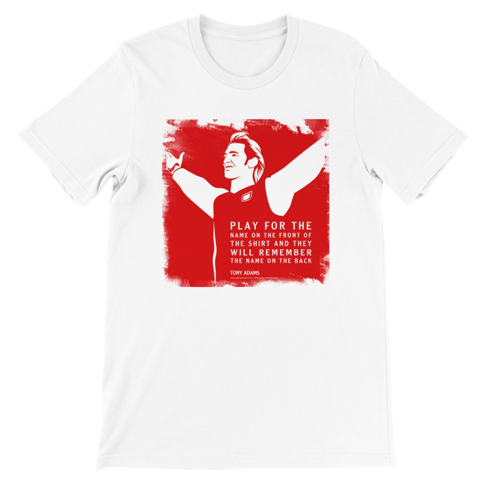 Tony Adams Arsenal style t-shirt