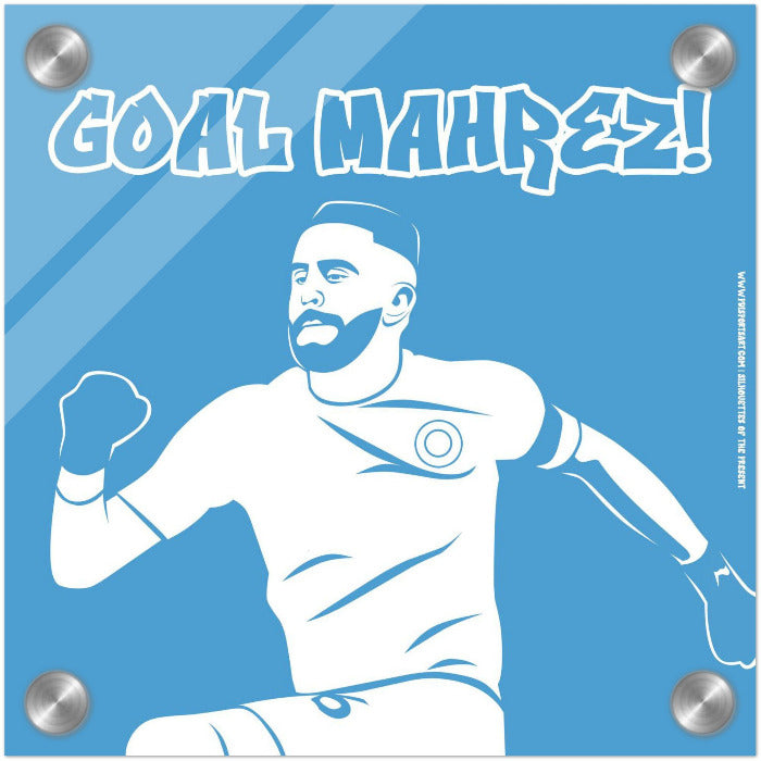 Riyad Mahrez wall art