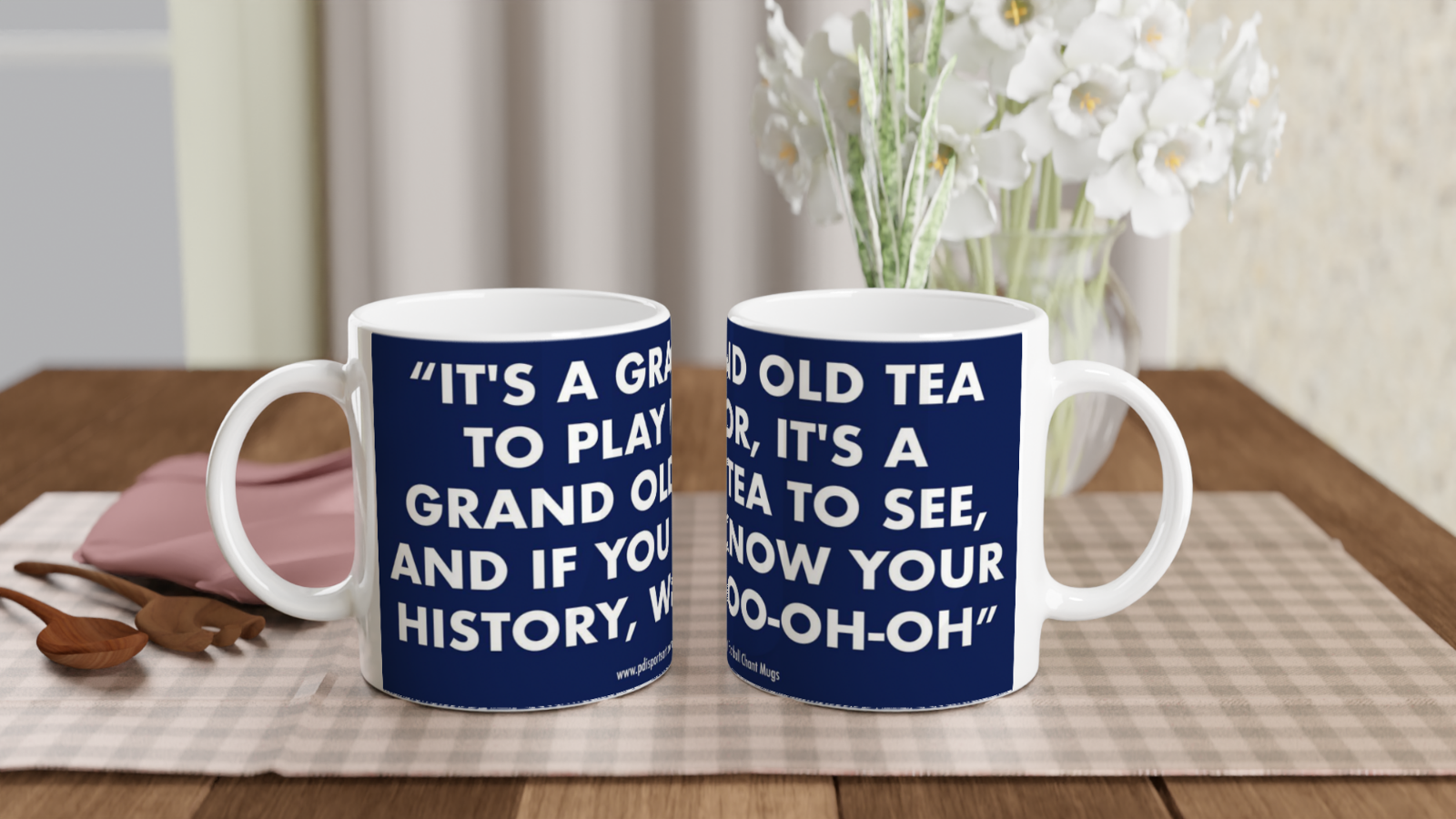 Tottenham Style Mug