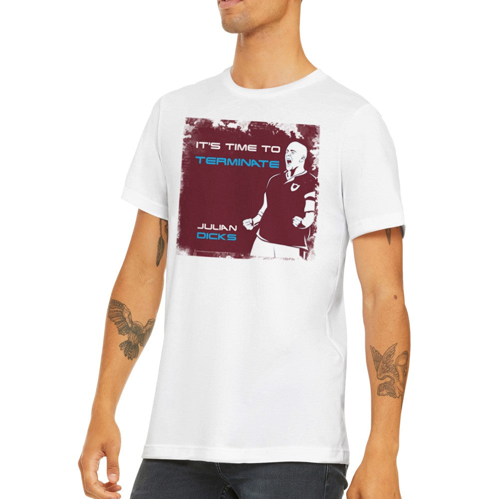 Julian Dicks West Ham style t-shirt