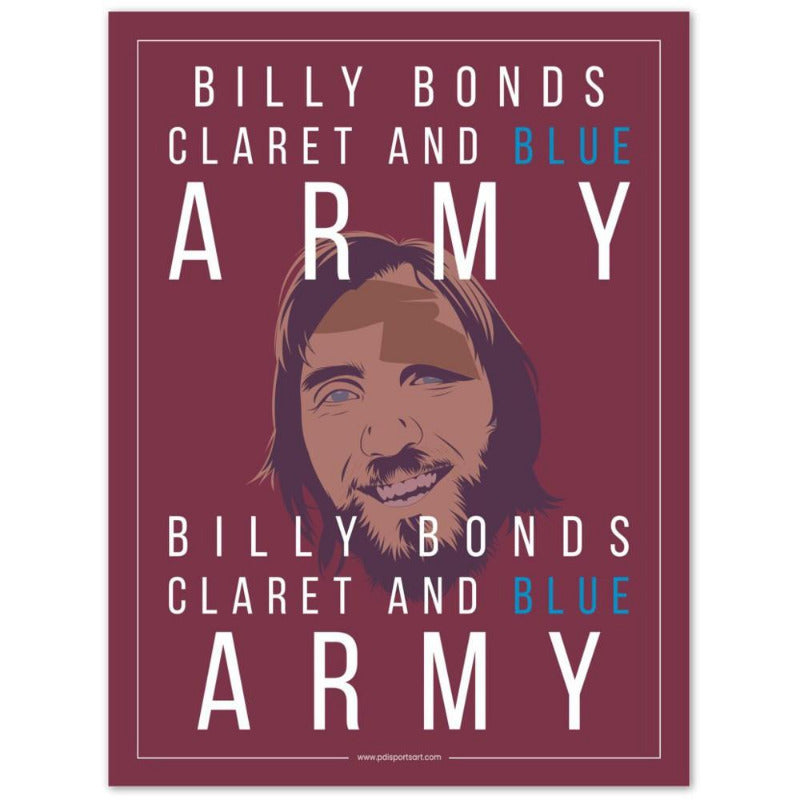 Billy Bonds wall art