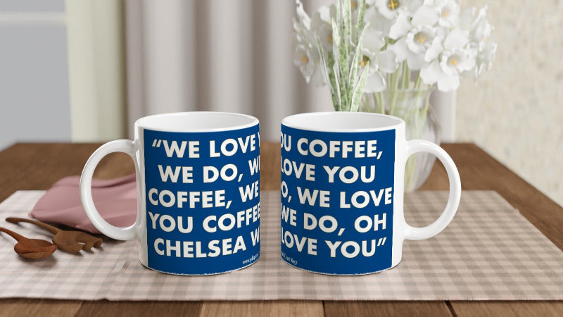 Chelsea FC printed mug