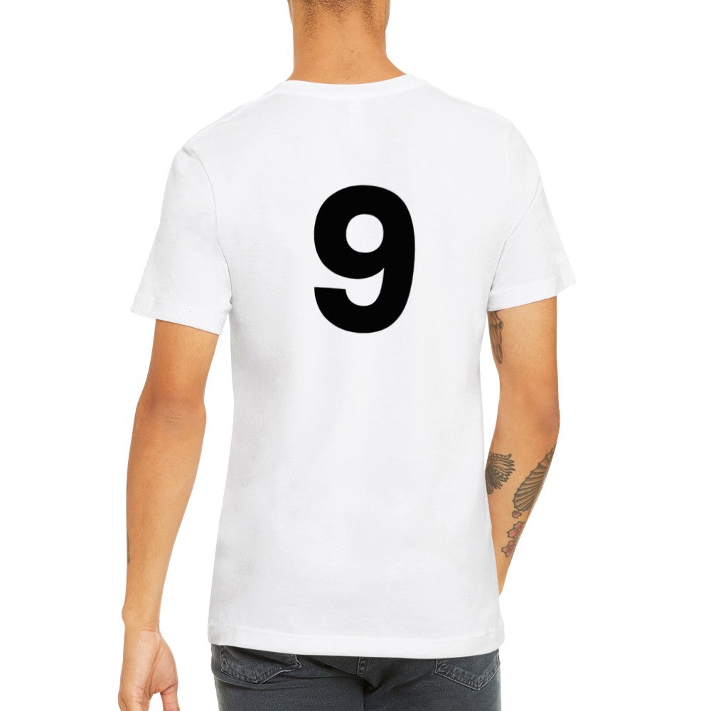 Alan Shearer newcastle style t-shirt
