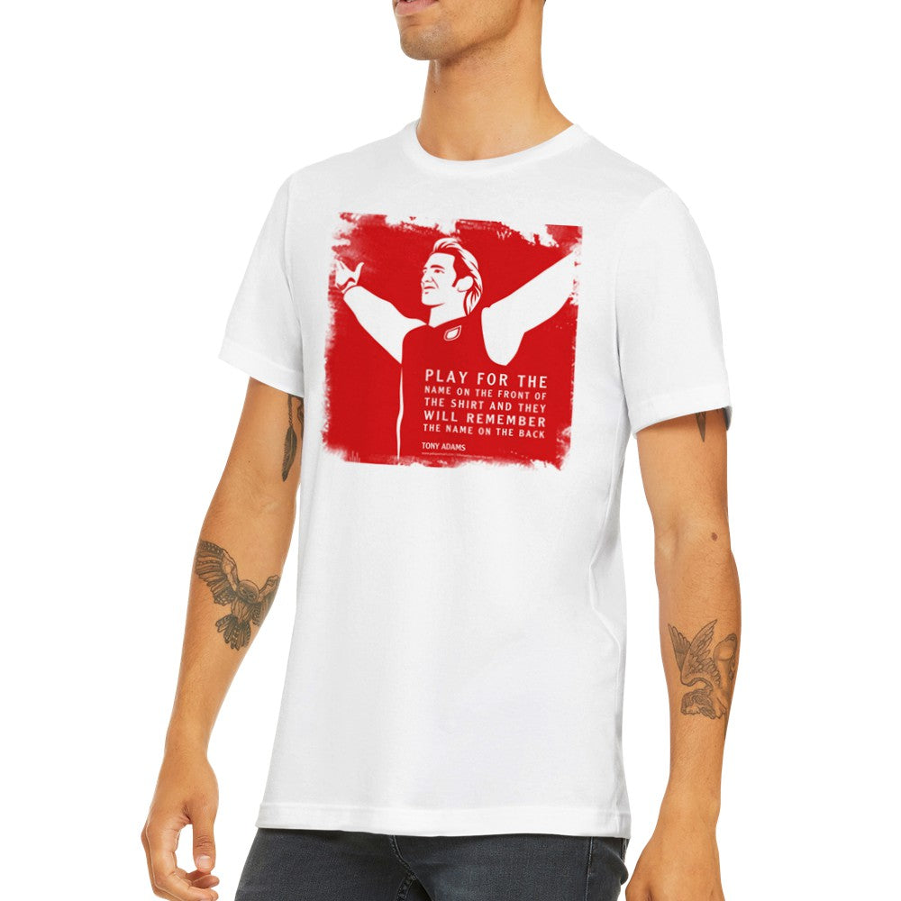 Tony Adams Arsenal style t-shirt